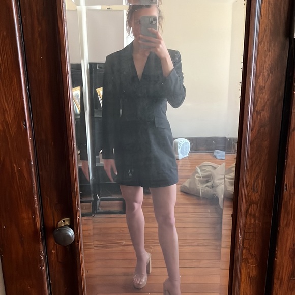 ASOS petite blazer dress - Picture 4 of 5